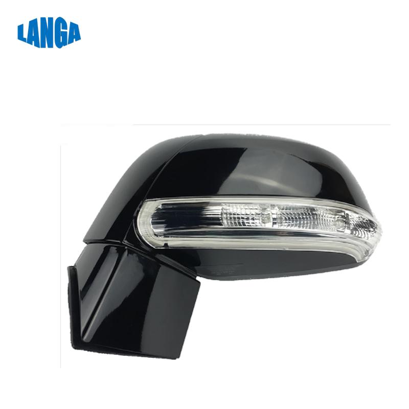 2009 Captiva LZ Black Heated Foldable Car Mirror with 8 Wires