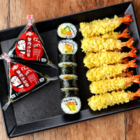 Halal Certified Frozen Onigiri Triangle Rice Ball Microwavable Instant Sushi Snack for Convenience Store Quick Healthy Meal