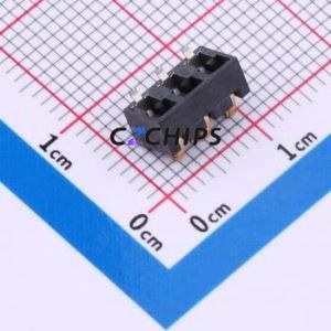 09H813000 Blade/Spring Contact Battery Connector SMD,P=3mm Connector - Product Image 2