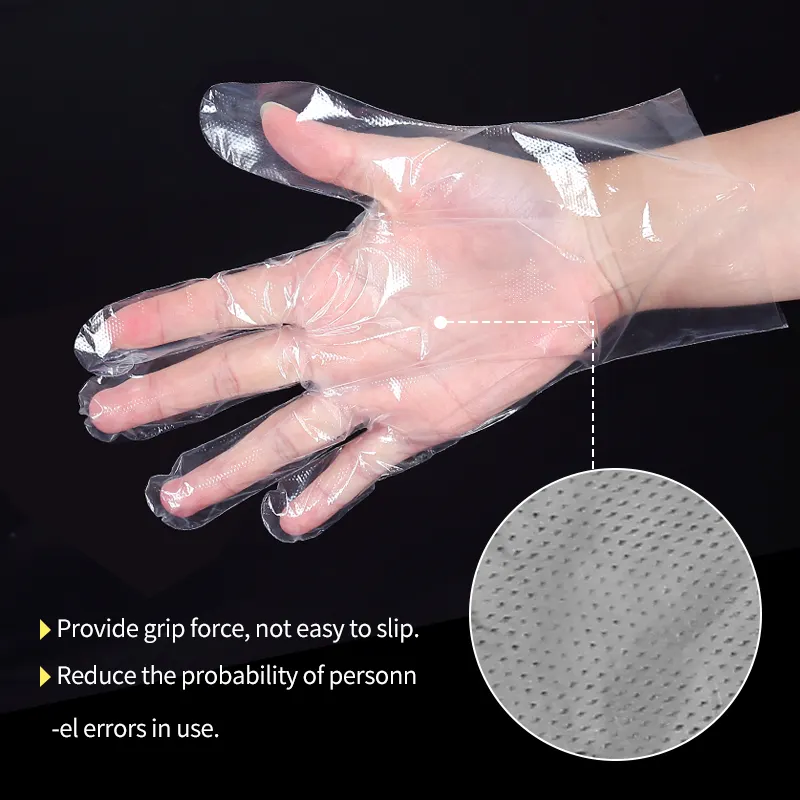 Pe Disposal Gloves Food Use Disposable Pe Gloves Manufacture Keep Food Clean Health And Safety