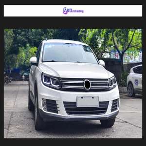 Dédié 10-17 pour Tiguan haute luminosité LED feux diurnes nouvel assemblage de phare de direction à eau lentille haute luminosité - Product Image 3