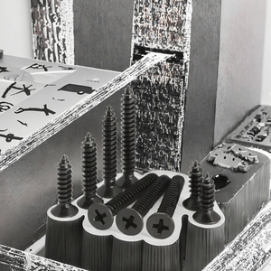 สกรูเกลียวปล่อยหัวแบนเหล็กกล้าชั้น 4 เคลือบสีดำออกไซด์ ขนาด M1.4-M1.8 M2-M3 M4 สำหรับงานไม้ เกลียวมาตรฐาน ระบบเมตริก - Product Image 3