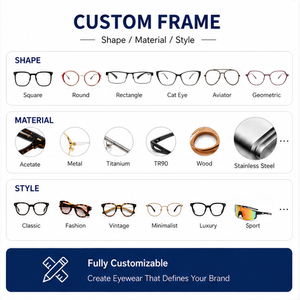 Montures optiques CP en gros pour femmes, lunettes œil-de-chat surdimensionnées avec branches décorées à motif métallique, pour commande en gros - Product Image 4