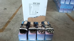 In-stock <b>Winter</b> <b>Ankle</b> <b>Boots</b> Size 5-10 (36-41) 14400 Pairs Available One-Time Sale Boxed. 2.2 USD FOB Yantian Shenzhen - Product Image 3