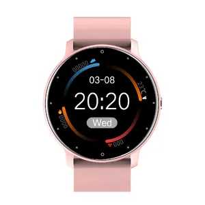 Meilleure vente ZL02D Sleep Tracker Smartwatch Sport Android Ios montre intelligente écran rond pour téléphone portable