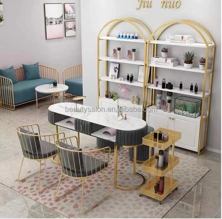 ネイルテーブル 高級ネイルデスクネイルテーブルマニキュアテーブルZY-MT078サロン家具