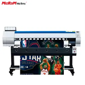 MooTooM 1.8m High Speed Wide Format Eco-Solvent Inkjet Printer Textile Vinyl Digital Inkjet Printers