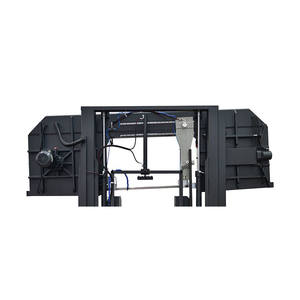 Línea de producción de viga automatizada tipo Y, máquina de sierra de cinta de doble inglete de sujeción hidráulica de alta velocidad - Product Image 1