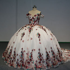 WC022 jancember ชุดปาร์ตี้งานปาร์ตี้หรูหราปักเลื่อมติดไหล่เลื่อมลายผีเสื้อ - Product Image 1