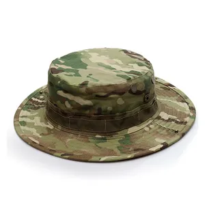 Le fabricant fournit un chapeau Bonnie Bucket personnalisé avec cordon de serrage camouflage personnalisé