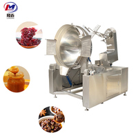 Machine de cuisson industriel et automatique, avec veste de sauce chili, bouilloire, cuiseur de pâte, appareil commercial, meilleure vente,