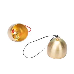 DIY Messing Mini Bell für Windspiel Türklingel oder Weihnachts dekoration