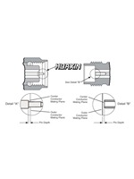 Keysight 8493A Coaxial Fixed Attenuator, DC to 12.4 GHz, Max SWR: See table below, ConnectoMale, Female