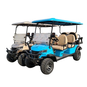 Carro de <span class=keywords><strong>golf</strong></span> de 72v con 4 asientos, batería de litio eléctrica de cuatro ruedas para aeropuerto, hotel, jardín, deportes o uso en <span class=keywords><strong>dunas</strong></span> - Product Image 1