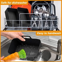 Inserts en silicone réutilisables pour friteuse à air, antiadhésifs, taille personnalisée, qualité alimentaire, sans BPA, écologiques, résistants à la chaleur, directement de l'usine