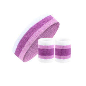 <strong>Embroidery</strong> Headband Terry Tennis <strong>Wristband</strong> Sweatband Custom Sports Unisex Wrists Headbands - Product Image 3