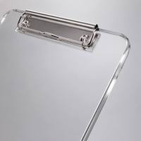 Support de présentation en acrylique transparent personnalisé, en forme de L incliné, pour magasin de détail, bureau, menu, porte-photos, vente en gros OEM