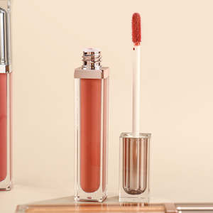 Juegos de <span class=keywords><strong>Maquillaje</strong></span> en Tubo Plateado y Oro Rosa Cosméticos al Por Mayor Etiqueta Privada Personalizada Brillo de Labios Mate Lápiz Labial Mágico Labial Líquido - Product Image 4