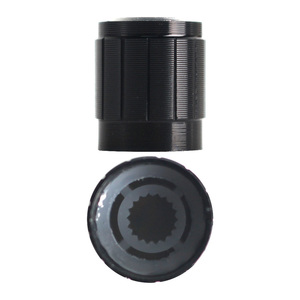 WH148 5Set 15mm 3pin in lega di alluminio nero tappo a manopola 1K 2K 5K 10K 20K 50K 100K 250K 1M Kit potenziometro lineare reostats rotanti - Product Image 6