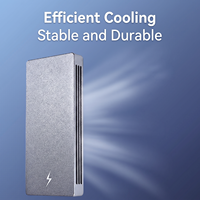 Boîtier externe en aluminium pour SSD M.2 NVMe Thunderbolt 3 avec protection contre les pannes de courant, prend en charge 8 To, fabriqué en Chine, moule privé
