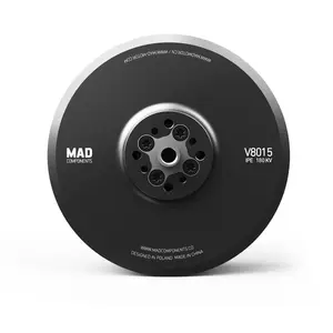 Moteur de drone MAD V8015 IPE VTOL, moteur brushless 180KV BLDC pour drone classique, multirotor, photographie aérienne FPV - Product Image 2