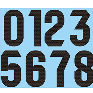 Números y Nombres Personalizados para Camisetas de Fútbol, Serigrafía, Transferencia Térmica de Plastisol, Nombres y Números para Camisetas de Fútbol del <span class=keywords><strong>Barcelona</strong></span> - Product Image 2