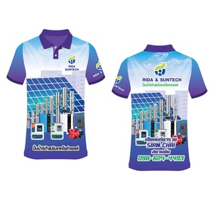 Cheap Men's 100% Polyester T-Shirt Quick Custom Delivery Printed Election Campaign Design for Ball Uniform Promotion