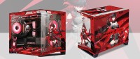 Pegatinas de Vidrio Personalizadas con Diseño de Princesa ROG de NPC, Aptas para Vidrio de Caja de PC, Películas Protectoras, Cajas y Torres de Computadoras para Juegos