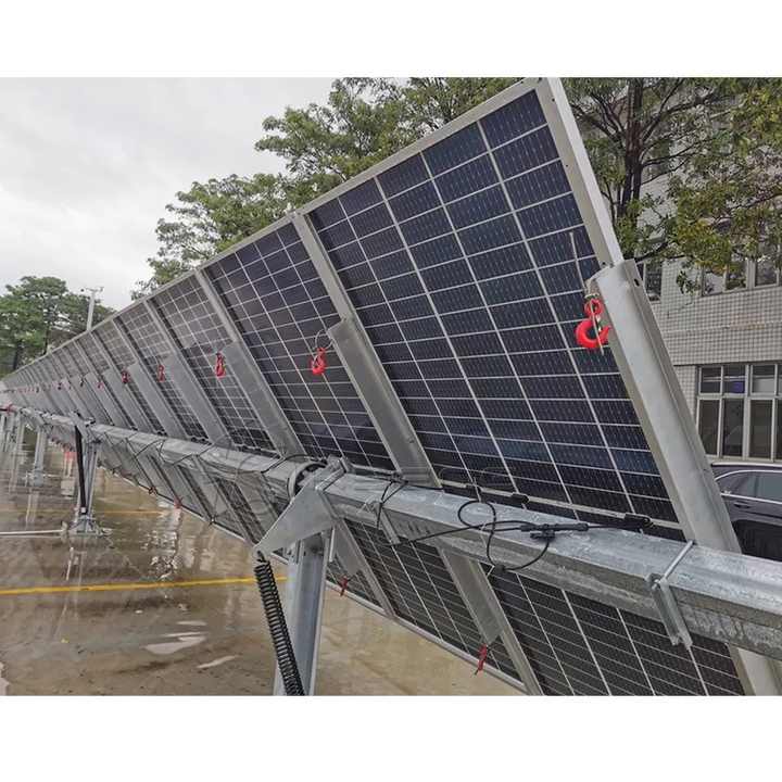 Multifunctional One Axis Solar PV Tracker - Tracking the Sun