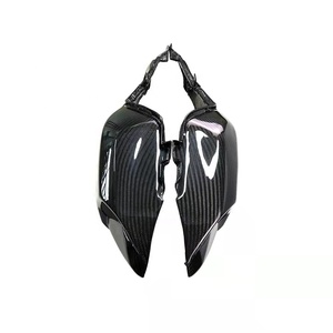 Cache d'admission latéral modifié en fibre de carbone pour moto MT07 - Product Image 2