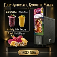 VELLOC Smart Commerciële Sapcentrifuge Touchscreen RVS 2250W Volledig Automatische Slush Milkshake Mixer Verse Fruit Smoothie