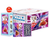 Cartes de poker en gros Yaoji – Jeu de cartes standard en papier durable à âme bleue pour cadeaux et divertissement