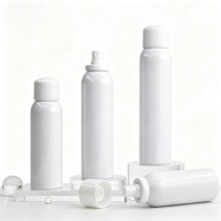 Personnalisation 120ml 150ml PET Egg Baby Button, flacon pulvérisateur, flacon pulvérisateur en plastique blanc pour salon de coiffure, barbier, brume fine