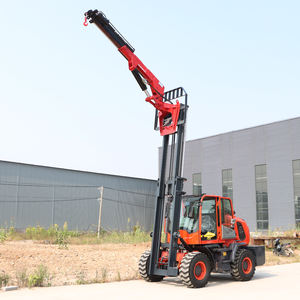 حالة جديدة <span class=keywords><strong>2</strong></span> طن 4 طن مصغرة قابلة للطي رفع البضائع رافعة شوكية ذبابة مطابقة الرافعات CC85 - Product Image 1