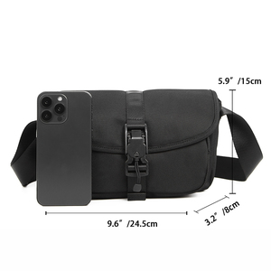 Unisex nuova borsa da petto accoppiata marsupio stile <span class=keywords><strong>Messenger</strong></span> Casual a tracolla - Product Image 4
