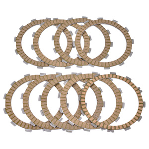 8pcs giấy dựa trên xe gắn máy ly hợp tấm cho khí gas SM250 HM cre250 tc570 bắc cực mèo 400 dvx - Product Image 4