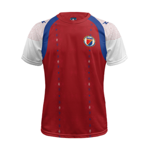 Maillot de football des Grenadiers d'Haïti, impression à la demande, uniforme de football personnalisé pour homme, col rond, respirant, manches courtes, séchage rapide - Product Image 5