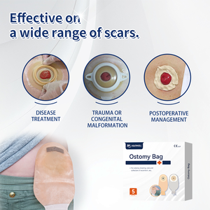 Bolsa de Ostomía Discreta de una Pieza con Sistema Cerrado para Máxima Comodidad, Bolsa para Estoma con Protección de la Piel y Base Hidrocoloide - Product Image 6