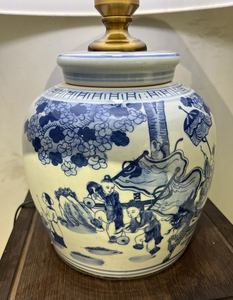 Chinoiserie LED bảng đèn tiểu quốc gia Mỹ đầu giường Bàn đầu giường đèn cho phòng ngủ - Product Image 6