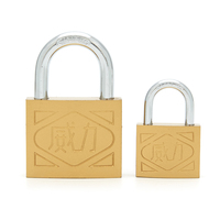 Vente en gros de mini arrêts de porte en fonte de 25mm Cadenas de sécurité de haute qualité en laiton avec 3 clés en fer pour usage domestique de toutes tailles