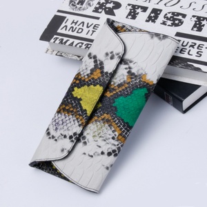 Boshiho RTS Top Quality PU Python Snakeskin Ladies <b>Small</b> Evening Clutch Bag Snake Leather Handbag for Woman - Product Image 6