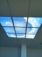 Panneau de Plafond LED Bleu Ciel 36W 40W 600x600