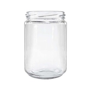 برطمان زجاجي شفاف بغطاء معدني ذهبي، وعاء زجاجي محكم الغلق لتخزين الطعام، برطمانات زجاجية للمطبخ بسعة 500 مل مع أغطية - Product Image 2