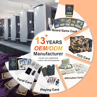 Cartes à jouer personnalisables à coins arrondis, durables, pour fêtes, style européen et américain, jeu de cartes vierges