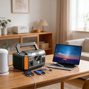 Estación de Energía Portátil de 600W A6 520Wh con Carga Inalámbrica UPS, 1500 Ciclos, 5 Años de Vida Útil, Enchufe Europeo - Product Image 4