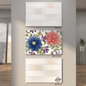 Venta al por mayor de azulejos de porcelana de 30x45cm azulejos de pared de cerámica pulida esmaltada digital para baño al aire libre superficie brillante de 12x18 - Product Image 1