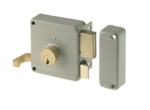 Serratura a <span class=keywords><strong>cilindro</strong></span> in ottone di sicurezza, serratura a scrocco, serratura per porta con chiusura notturna - Product Image 2