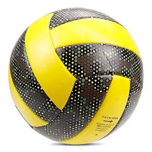 LOGO personalizzato competizione di pallavolo PU Beach volley formato ufficiale 5 su misura Beach volley