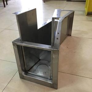 Stainless Steel Parshall Flume 05000mh Flow Range Water Measurement Open Channel Flow Meter Manual Installation - Product Image 1