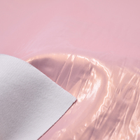 Tissu en cuir synthétique PU imperméable de qualité supérieure pour la fabrication de sacs et de chaussures, simili cuir écologique, tissu satiné doux tissé